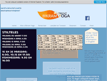 Tablet Screenshot of bikramyogautrecht.nl